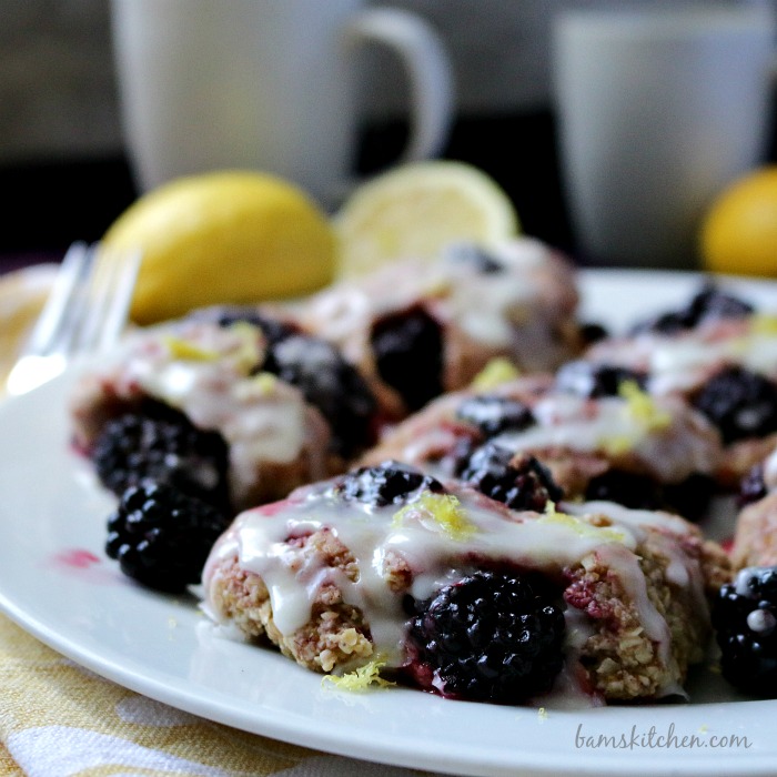 Blackberry Lemon Drop Biscuits-Bams Kitchen