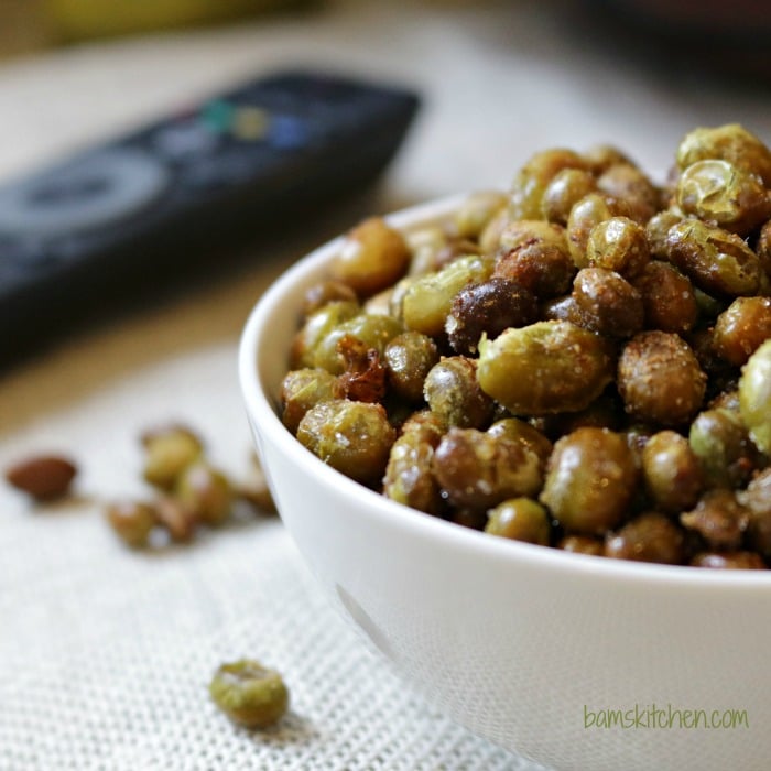 Crunchy Roasted Edamame-Healthy World Cuisine