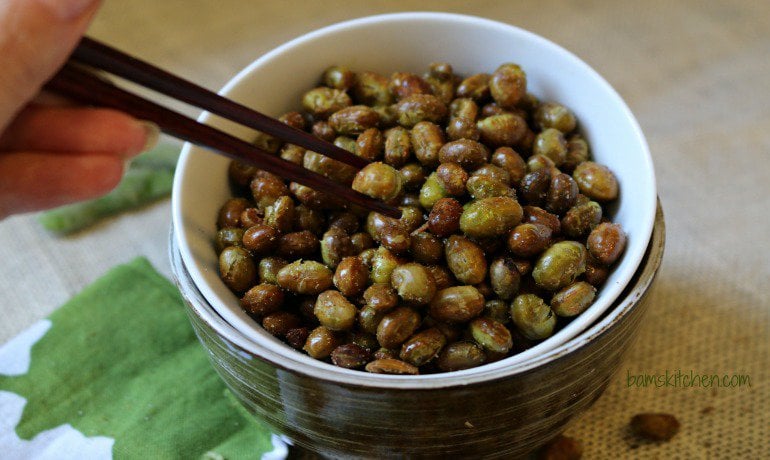 How to Make Quick and Easy Roasted Edamame Recipe