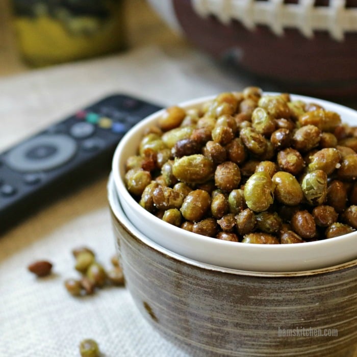 Crunchy Roasted Edamame-Healthy World Cuisine