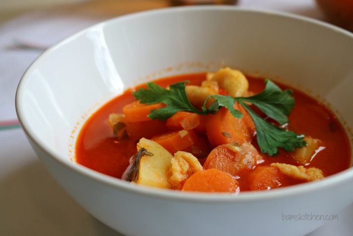 Hungarian Goulash Soup-Bams' Kitchen