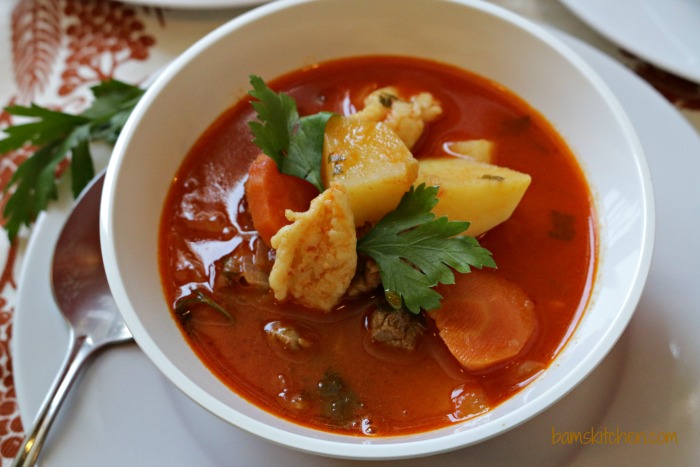 Hungarian Goulash Soup-Healthy World Cuisine