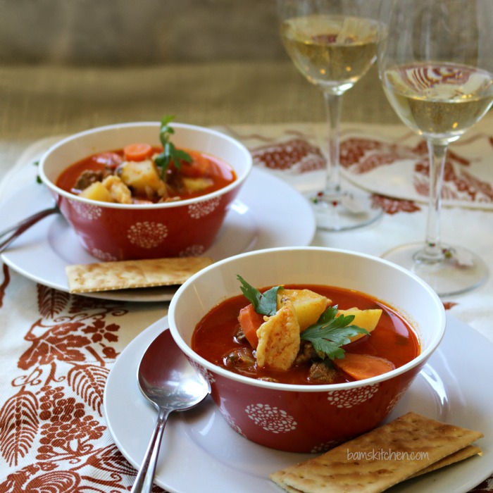 Hungarian Goulash Soup- Healthy World Cuisine