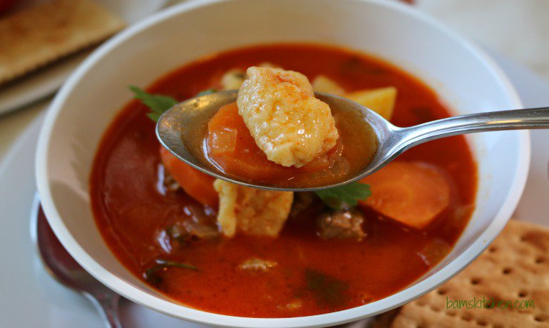 Hungarian Goulash Soup-Healthy World Cuisine