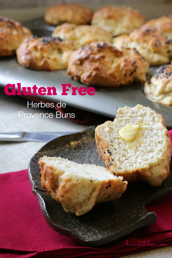 Gluten-Free Herbs de Provence Buns- Healthy World Cuisine