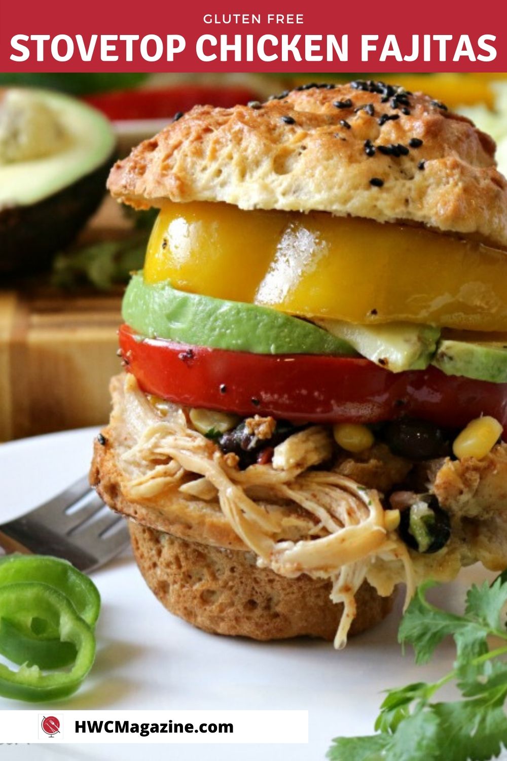 Stove Top Chicken Fajitas Sliders Healthy World Cuisine