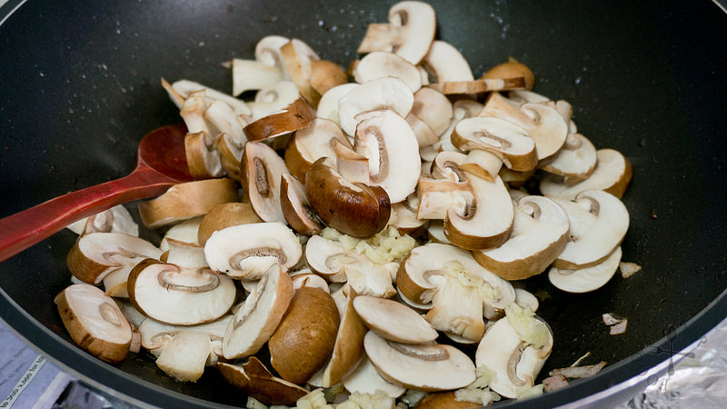 plenty of mushrooms!