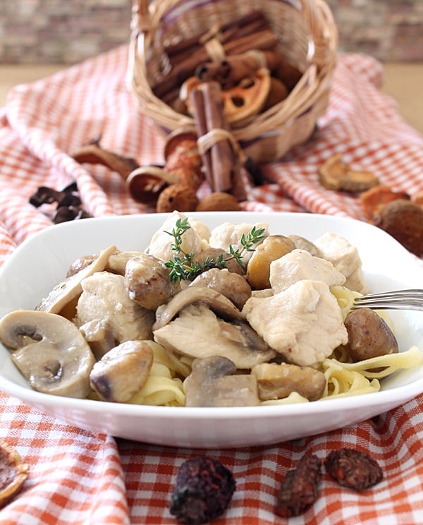 Chicken Filet with Chestnuts - Culinary Flavors