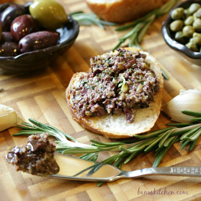 Rosemary Olive Tapenade- Healthy World Cuisine