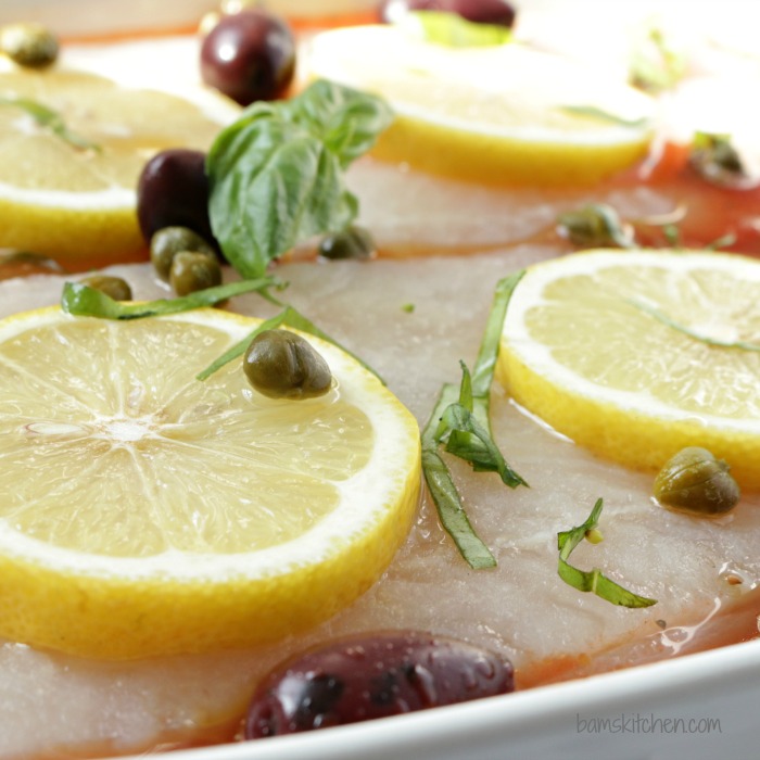 Healthy Mediterranean Baked Fish - Healthy World Cuisine
