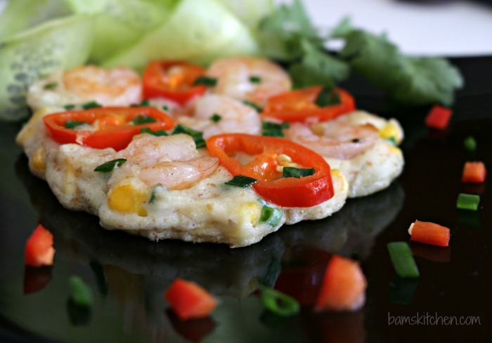 Gluten-Free Thai Shrimp Pancakes - Healthy World Cuisine