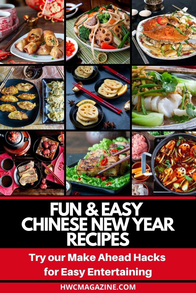 Fun and easy Chinese New Year Recipes with many Lunar New Year recipe photos.