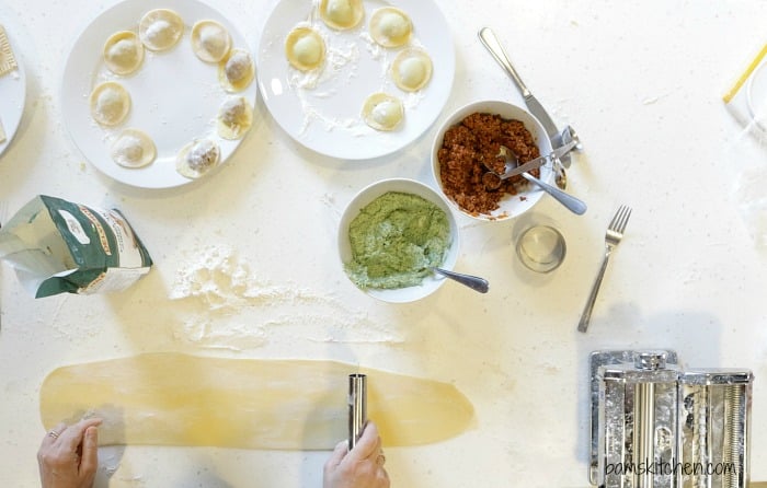 3 Cheese Ravioli with Sage Butter Sauce / https://www.hwcmagazine.com