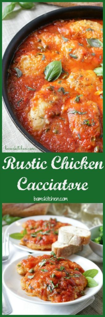 Rustic chicken Cacciatore / https://www.hwcmagazine.com