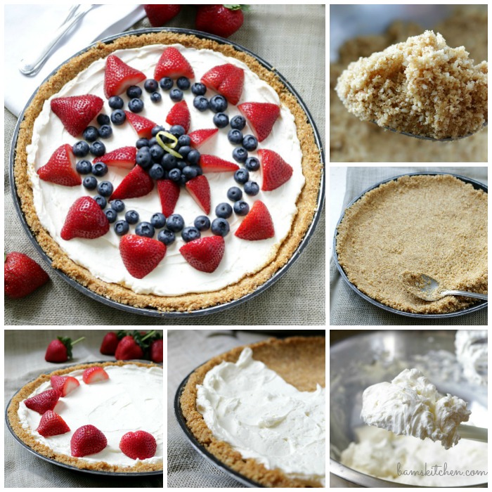 Step by Step how to make berry cheese cake. 