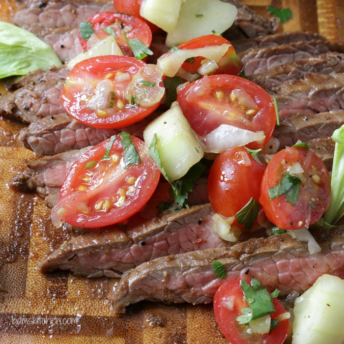 Bloodied Married Flank Steak / https://www.hwcmagazine.com