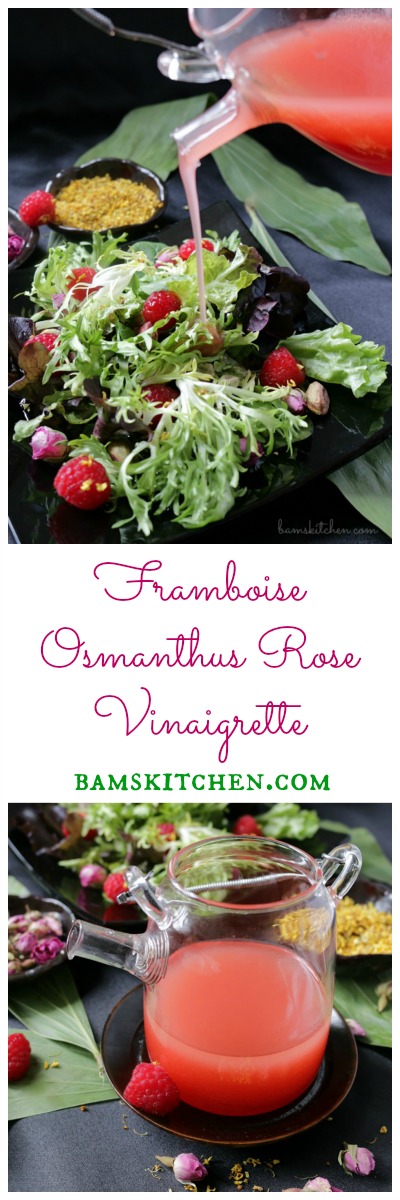 Framboise Osmanthus Rose Vinaigrette / https://www.hwcmagazine.com