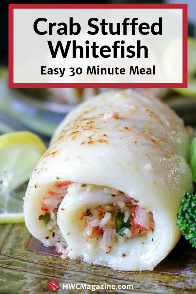 Crab Stuffed Whitefish - Healthy World Cuisine