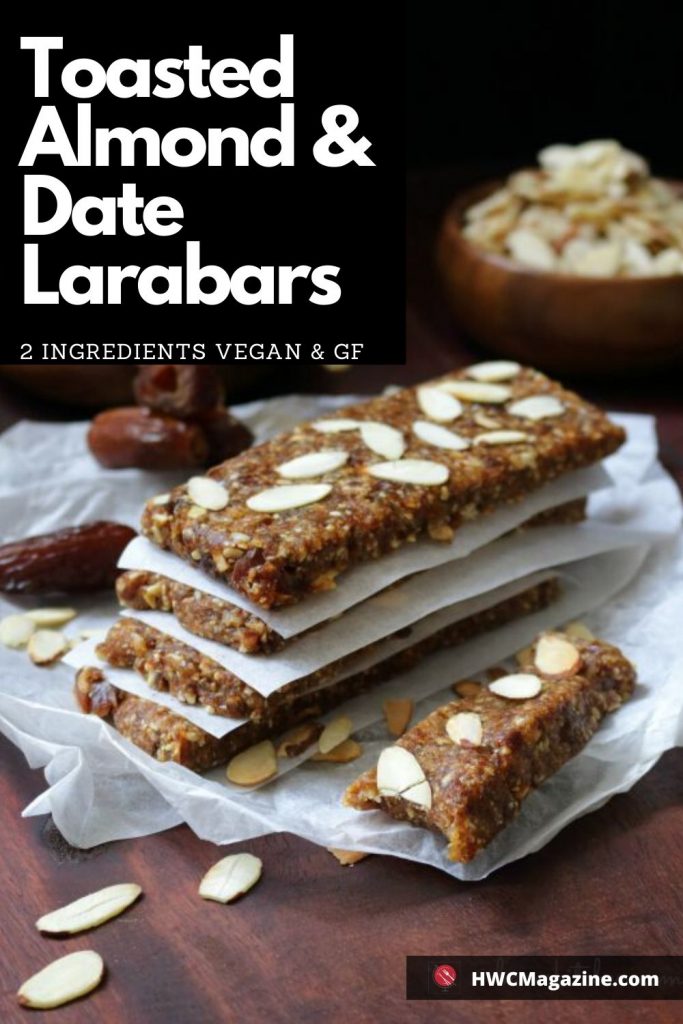 Toasted Almond & Date Larabars / https://www.hwcmagazine.com