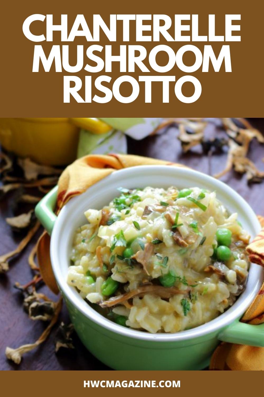 Creamy Chanterelle Mushroom Risotto Healthy World Cuisine