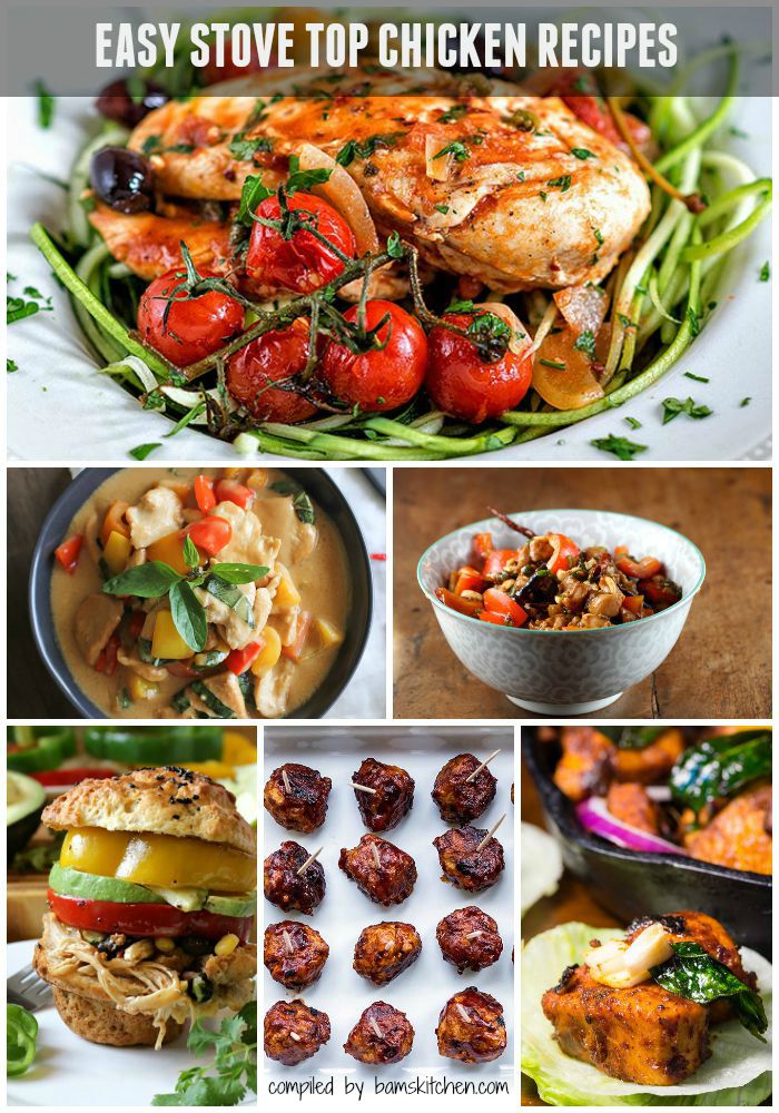 Easy Stove Top Chicken Recipes roundup