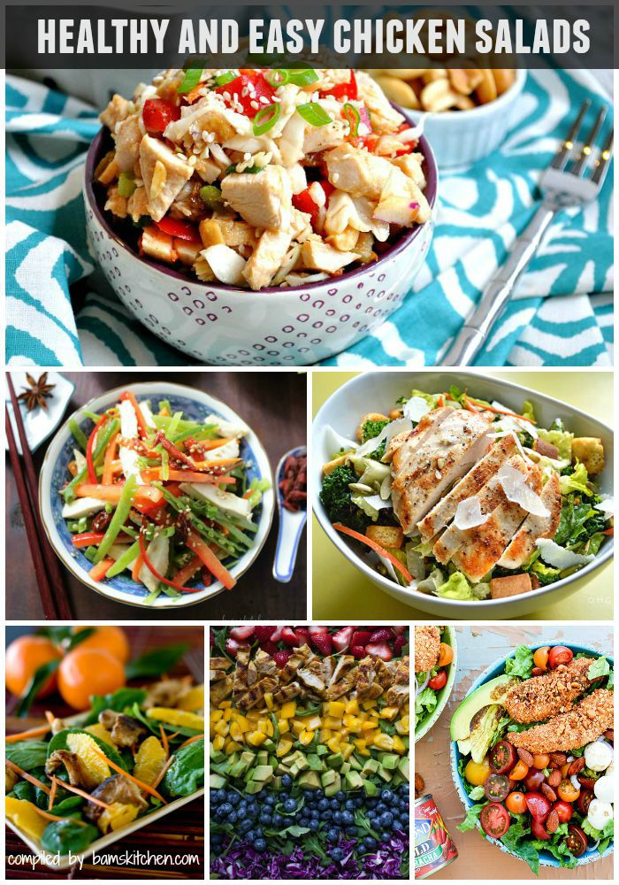 Healthy Chicken Salad Roundup