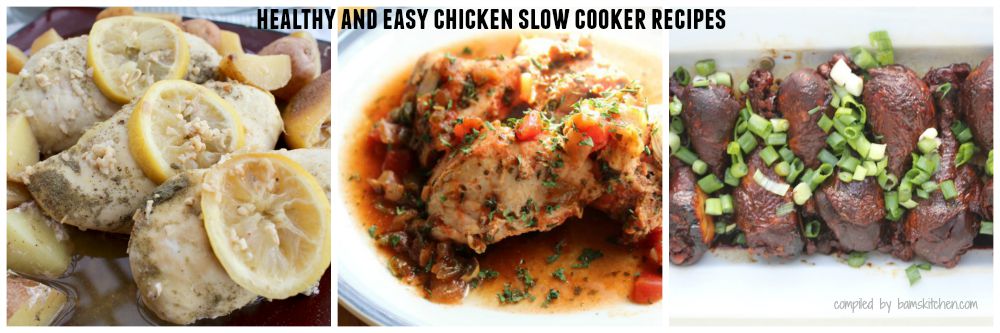 Slow cooker chicken recipes