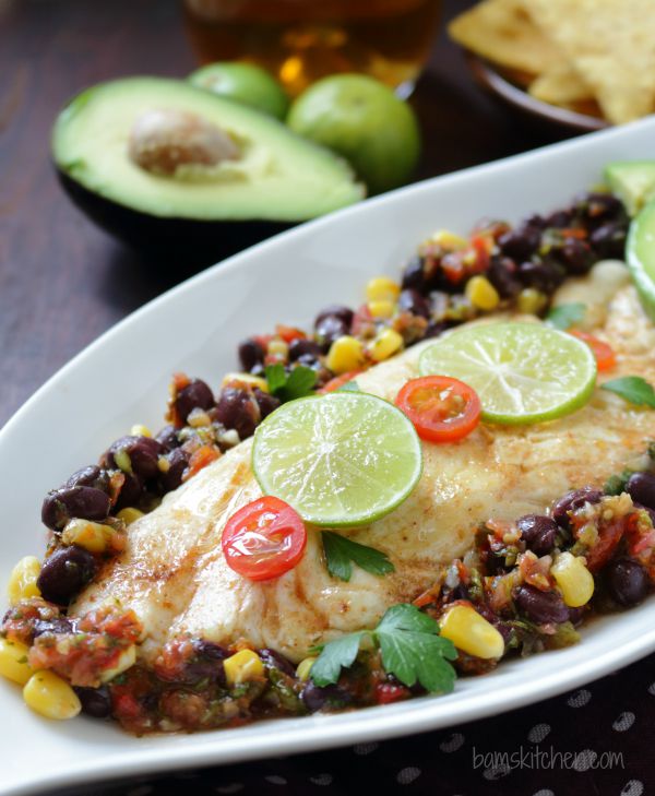 Baked Skinny TEX MEX Fish / https://www.hwcmagazine.com