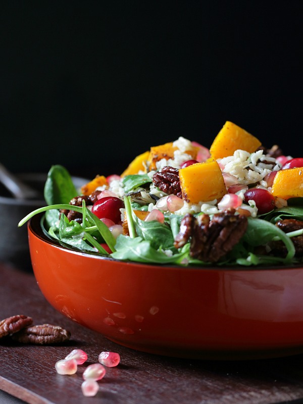 Festive Autumn Salad / https://www.hwcmagazine.com