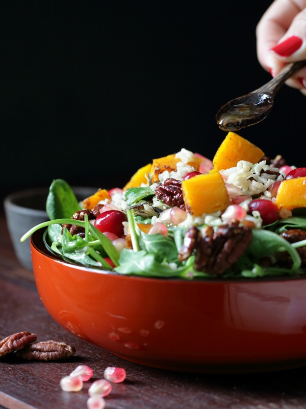 Festive Autumn Salad/ https://www.hwcmagazine.com