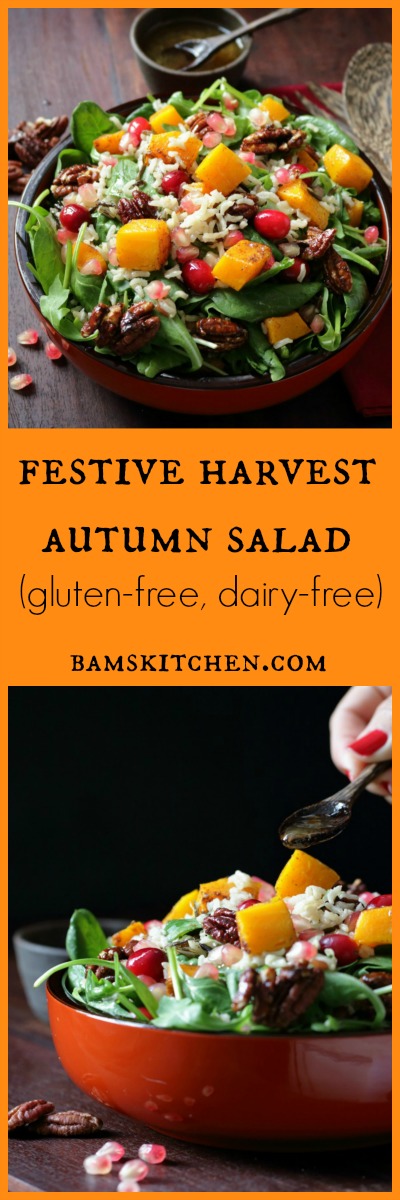 Festive Autumn Salad / https://www.hwcmagazine.com