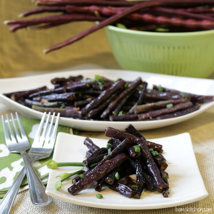 Adobong Pulang Sitaw Long RED Beans/ http:bamskitchen.com