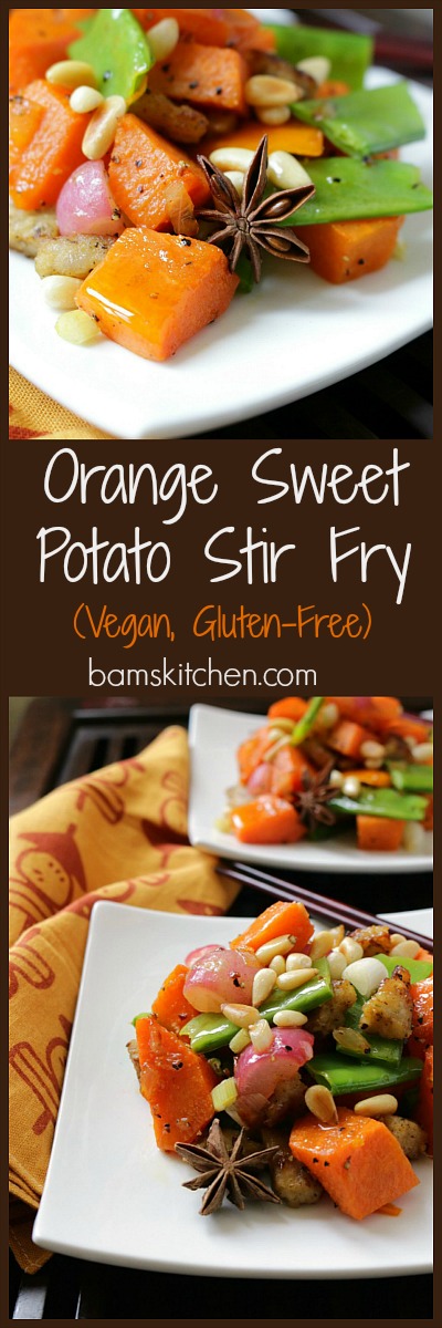 Orange Sweet Potato Stir Fry / https://www.hwcmagazine.com
