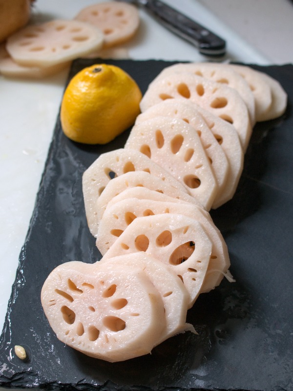 Braised Orange Anise Lotus Root / https://www.hwcmagazine.com