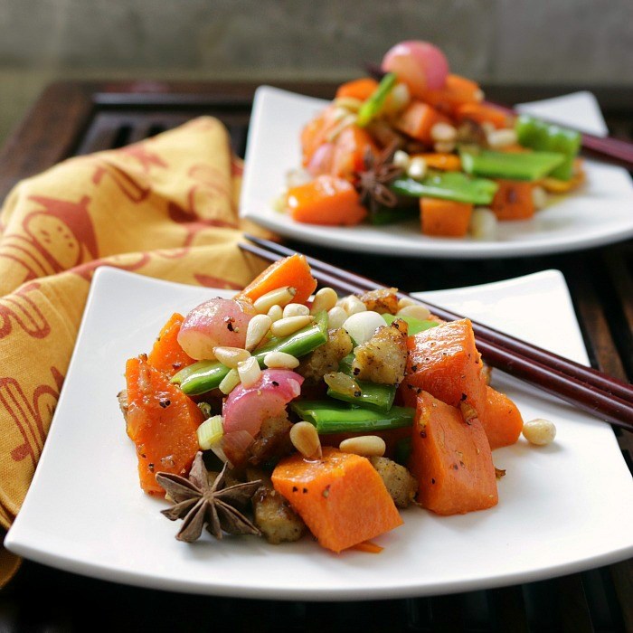 Orange-Sweet-Potato-Stirfry / http:://bamskitchen.com