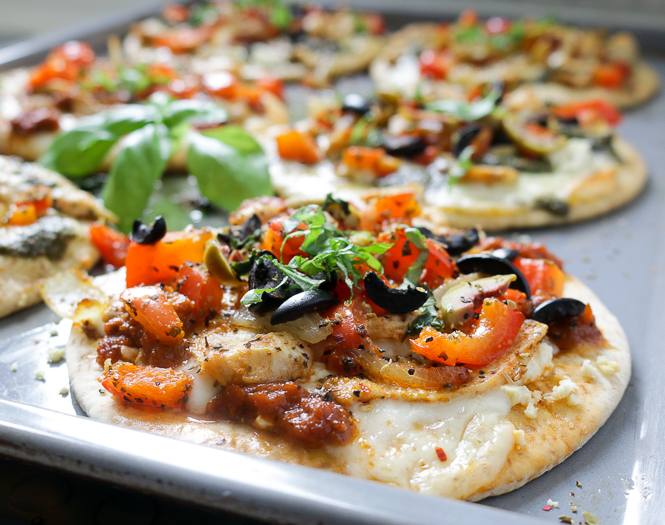 DIY Pita Pizza Party/ https://www.hwcmagazine.com