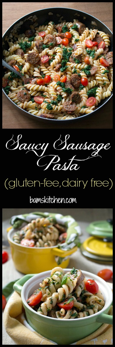 Saucy Sausage Pasta / http://bamskitchen.com
