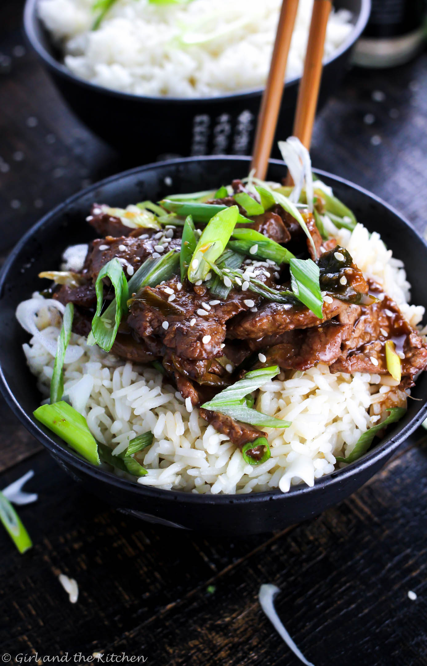 Skinnier-PF-Changs-Mongolian-Beef-Recipe / Girl in the Kitchen