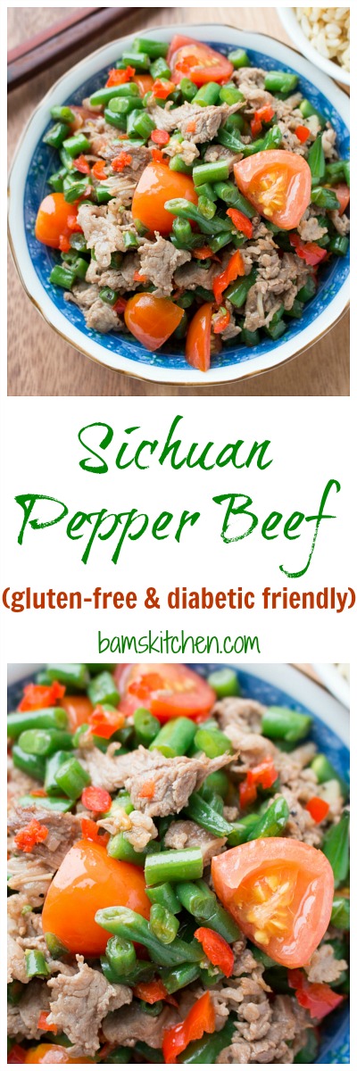 Sichuan Pepper Beef / http://bamskitchen.com