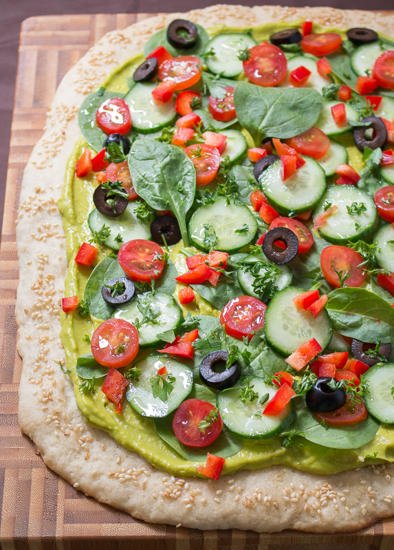 Wholly Guacamole Pizza Pizzaz / http://bamsktichen.com