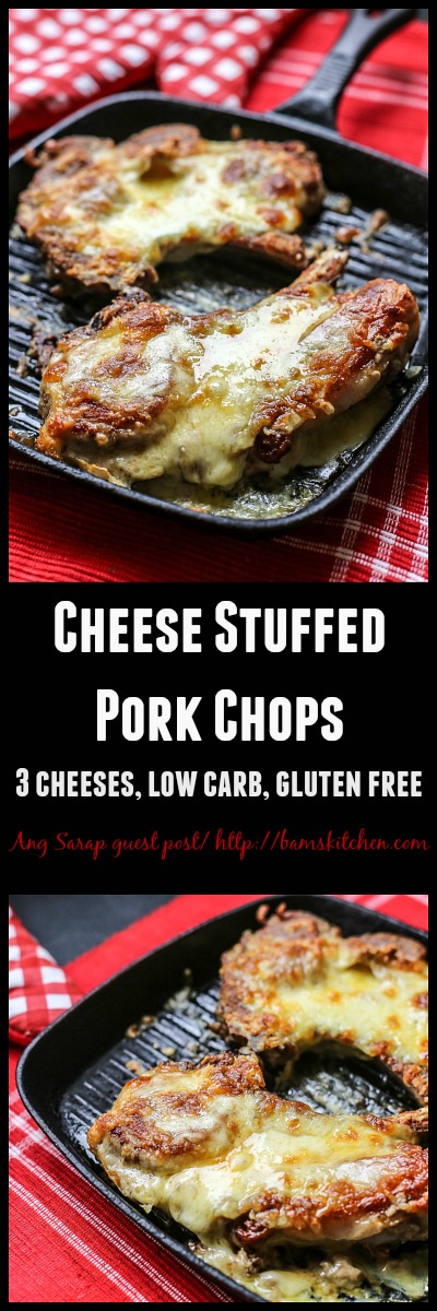 Cheese Stuffed Pork Chops/Ang Sarap/ https://www.hwcmagazine.com