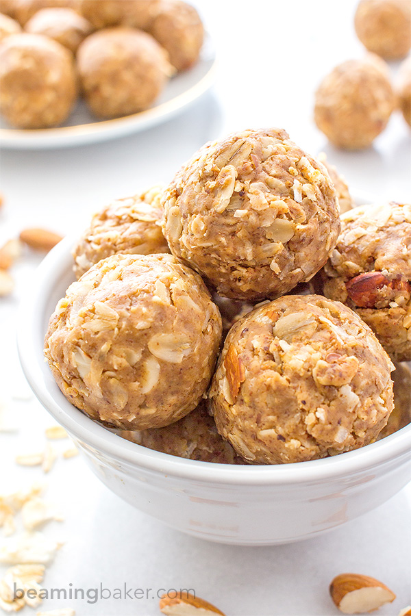 No Bake Almond Coconut Bites