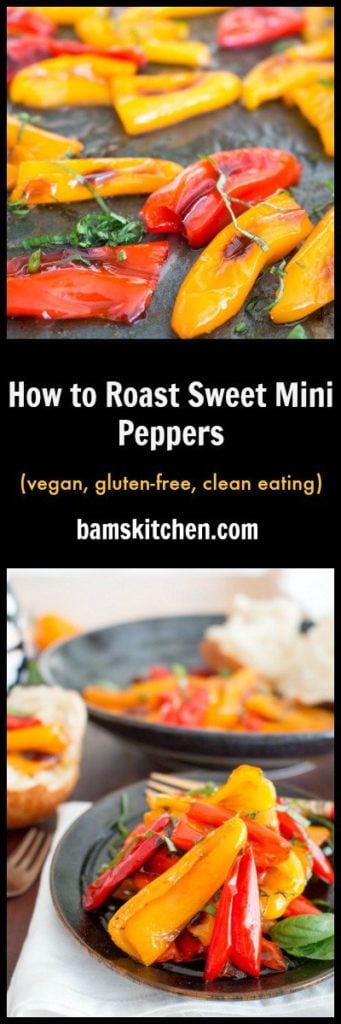 How to Roast Sweet Mini Peppers / https://www.hwcmagazine.com