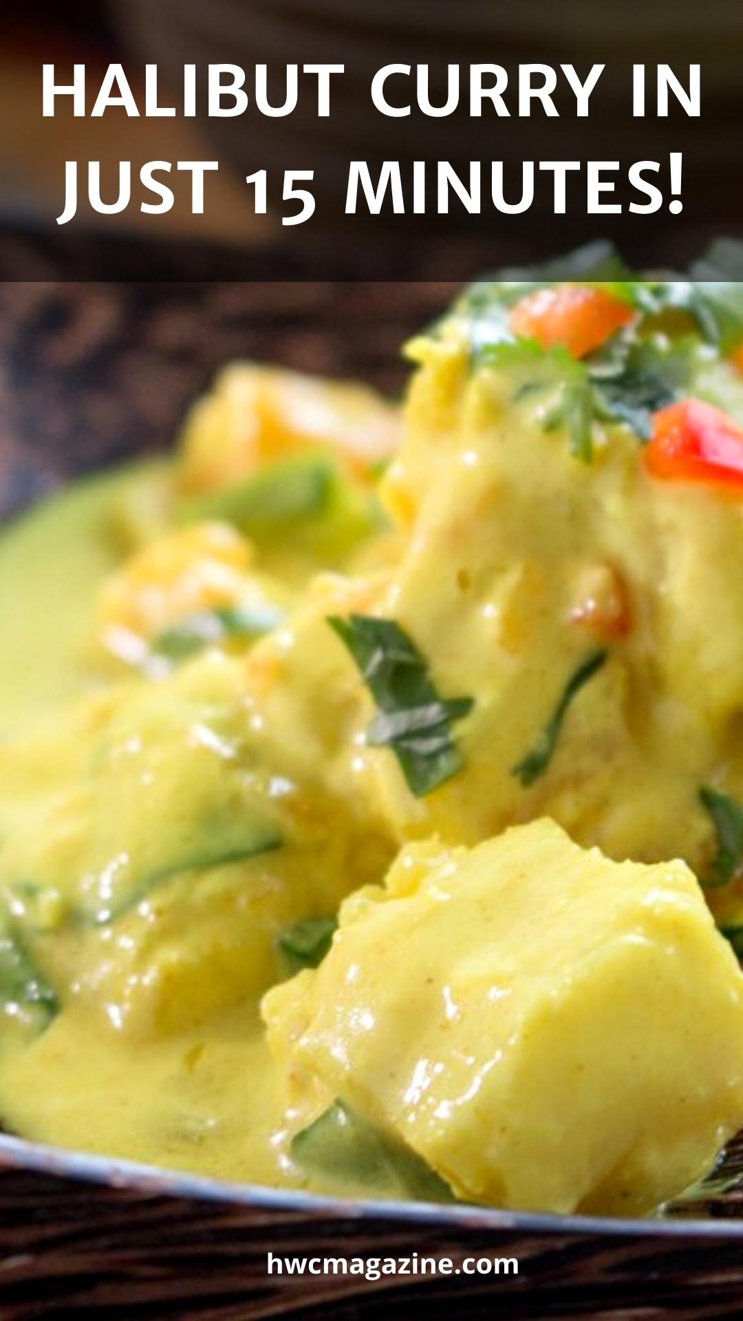 Halibut Coconut Curry in a Hurry (15 Minutes) Healthy World Cuisine