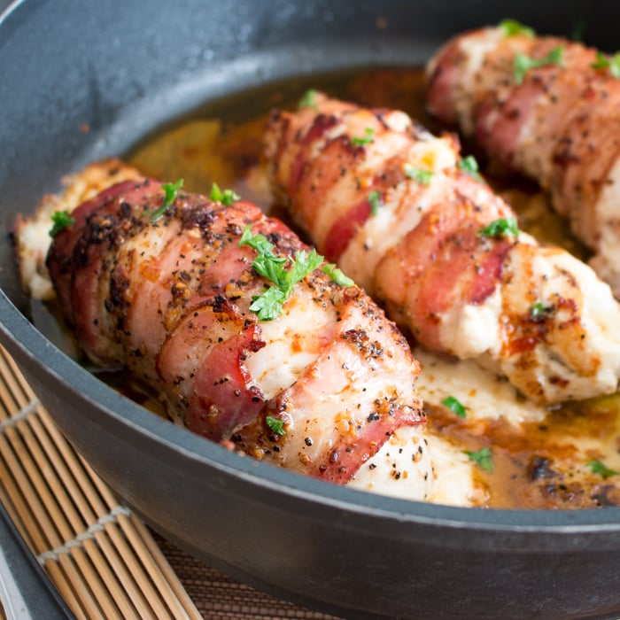 Chorizo and Cream Cheese Stuffed Chicken Breasts / https://www.hwcmagazine.com