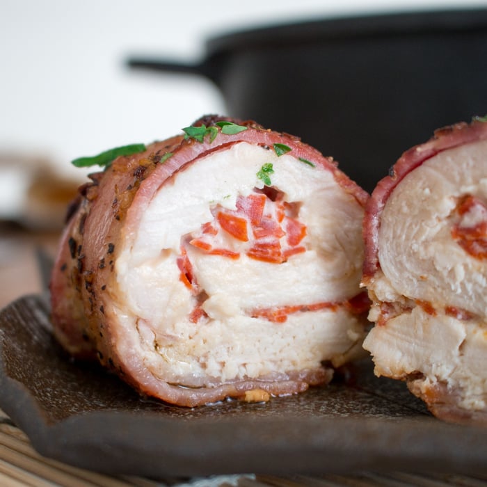 Chorizo and Cream Cheese Stuffed Chicken Breasts / https://www.hwcmagazine.com