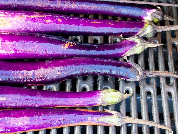 Super Easy Grilled Asian Eggplant / https://www.hwcmagazine.com