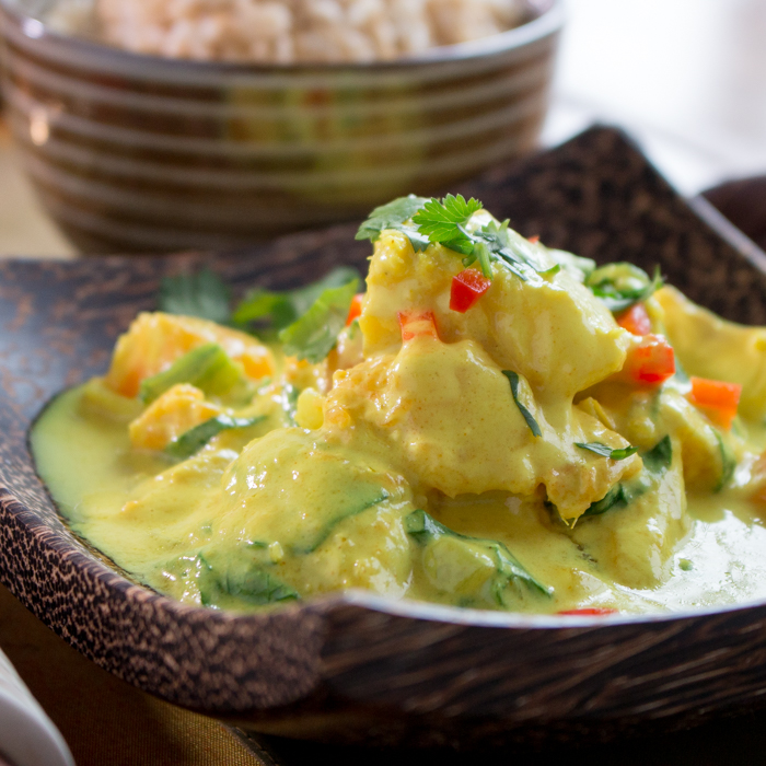 Halibut Coconut Curry in a Hurry / https://www.hwcmagazine.com