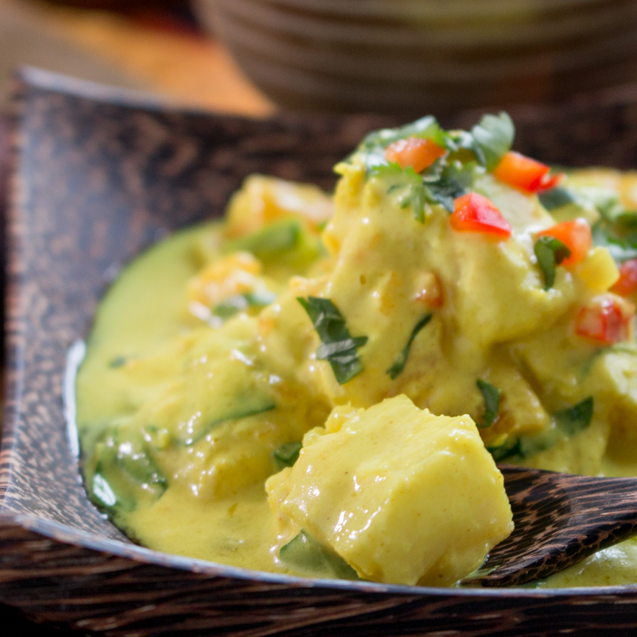 fish curry spoonful!