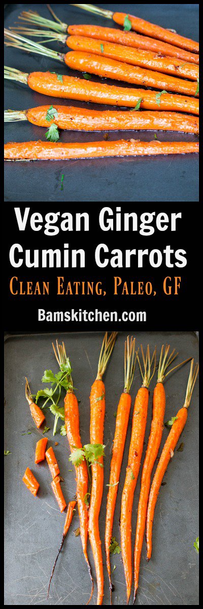 Vegan Ginger Cumin Carrots / https://www.hwcmagazine.com